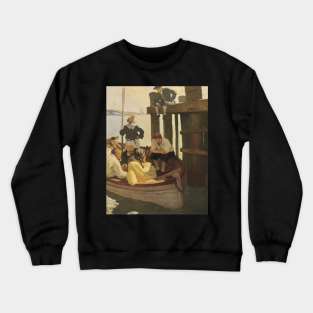 At Queen's Ferry by NC Wyeth Crewneck Sweatshirt